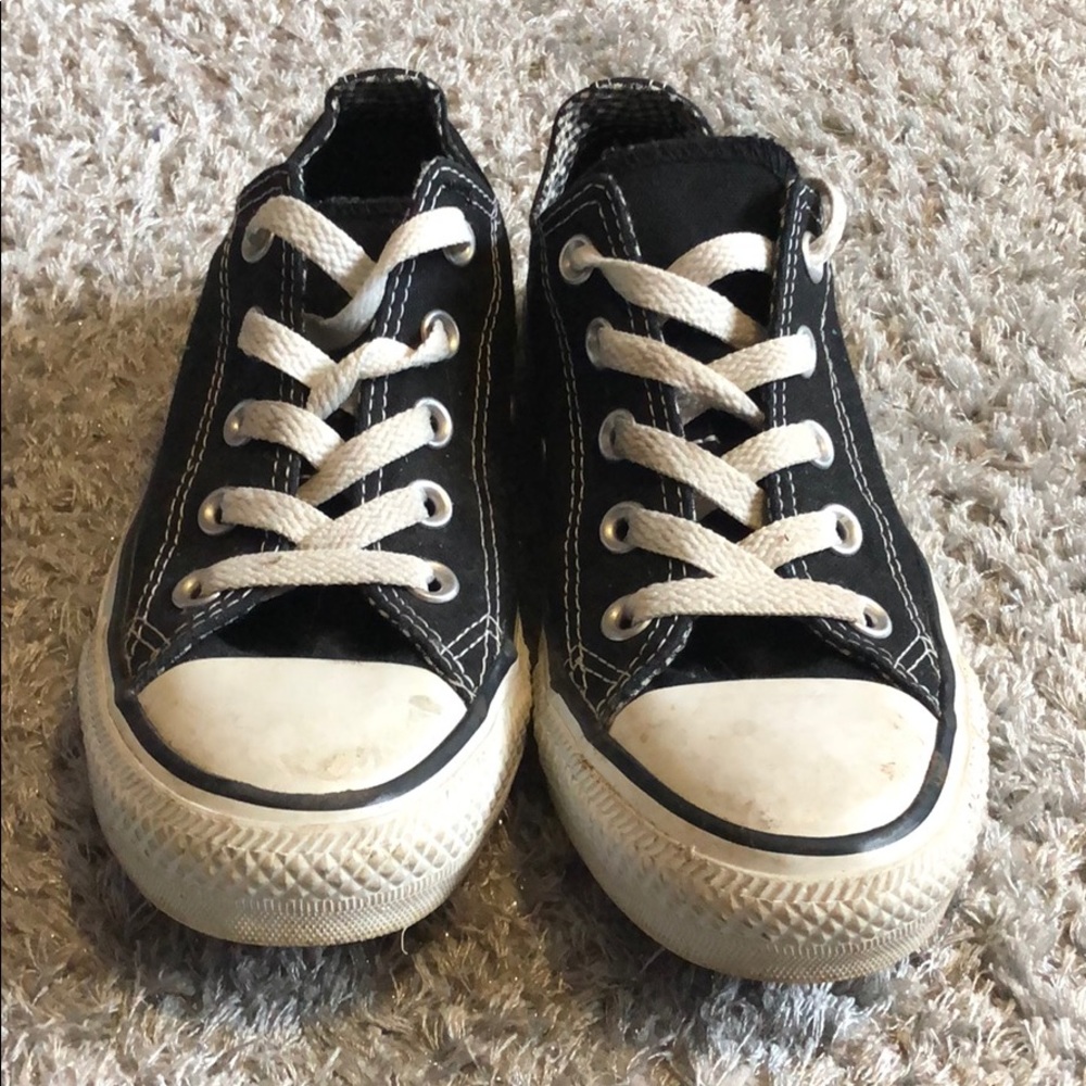 Converse black size 5 used